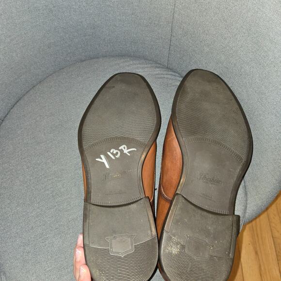 Florsheim Plain Oxford cognac brown sz 13M - Picture 8 of 9